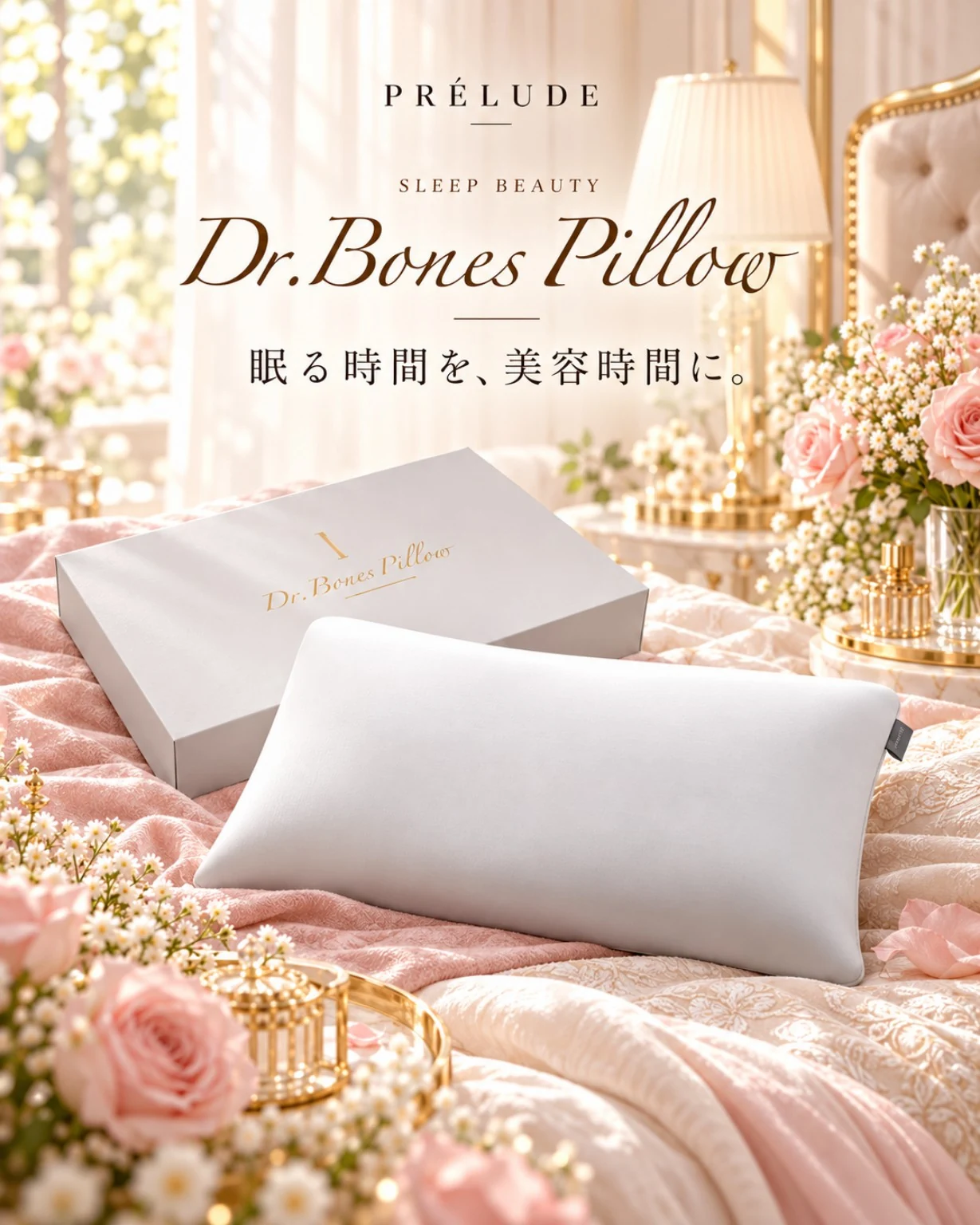 PRÉLUDE編集イメージ。商品仕様は販売元をご確認ください。 眠る前の15分を、心地よくする。