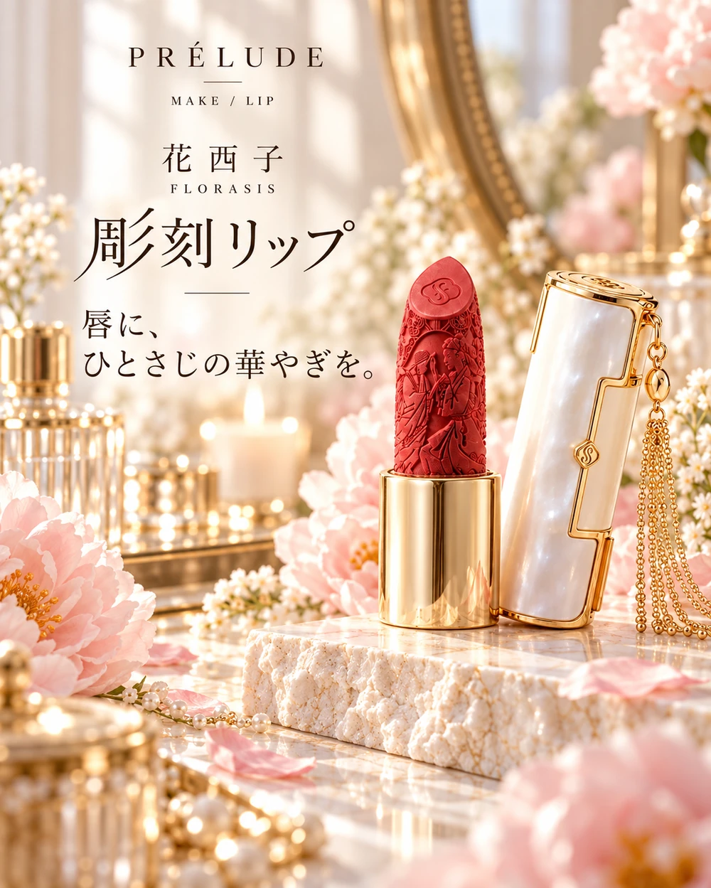花西子 · FLORASIS 彫刻リップ