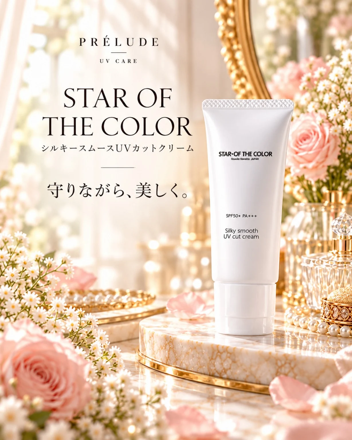 PRÉLUDE編集イメージ。商品仕様は販売元をご確認ください。 朝のメイクが重く感じる。下地とUVの見直し方。